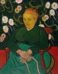 Frauen wiegen eine Wiege, Augustine-Alex Pellicot Roulin, 1851-1930